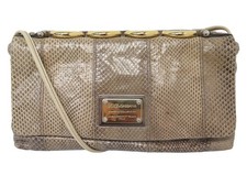SAC A MAIN DOLCE & GABBANA MISS DECOCUIR PYTHON BANDOULIERE HAND BAG PURSE 2200€