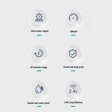 Bateau RC électrique Bateau à Télécommande Batterie Durable Pour Les Enfants