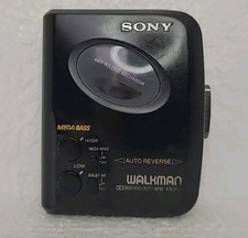 Vintage Sony Walkman WM-EX304 Baladeur Cassette Player Fonctionne Parfaitement 