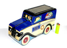 JOLIE GRANDE BOITE BISCUIT - METAL TOLE - CAMION ROYAL DANSK 1966 PUB 34x10x18cm