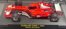 Voiture Miniature Ferrari F2005 2005 Rubens Brrichello 1/43