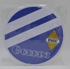 Plaque en Étain " Gordini "