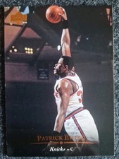 Patrick Ewing New York Knicks 1995-96 Upper Deck NBA Trading Card №33