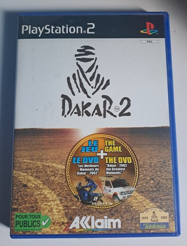 Jeu ps2 dakar playstation - dakar, 2