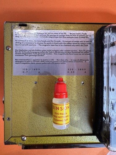 Binson echorec silver label - silver,