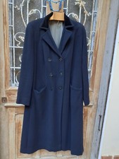 Manteau dame , vintage des années 50  .Noir. Joli col..