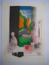 GUIRAMAND PAUL LITHOGRAPHIE