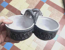 Mendiant  de table céramique  signée AUSTRUY.