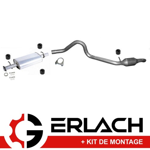 Echappement silencieux pour