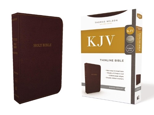 Kjv holy bible thinline - bible:,