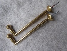 PAIRE DE CROCHETS DE RETENUE RIDEAU VINTAGE FRANÇAIS DORÉ affranchissement UK /EU IS 9,50.