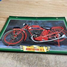 Monet Goyon 172cc ZS3 1927 fiche carte moto passion collection Atlas