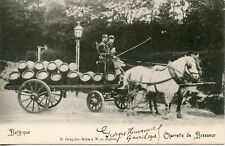 POSTCARD / CARTE POSTALE /  BELGIQUE MARCHAND CHARETTE DE BRASSEUR