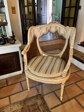Salon Louis XVI : 2 fauteuils