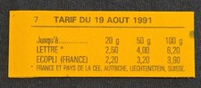 Carnet De 10 Timbres 2715-C5A À 2f50 Albertville. Carnet Fermé.
