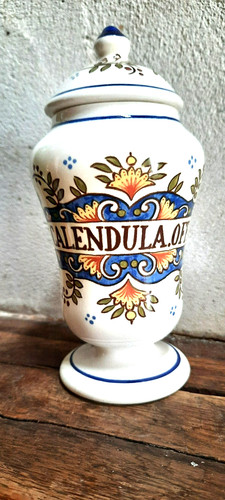 Pot pharmacie faience - a, de