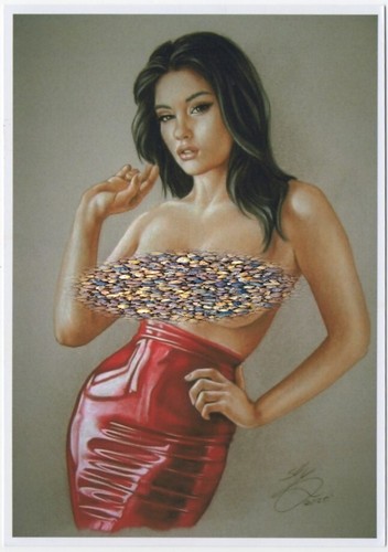 Magnifique brune seins - brune,
