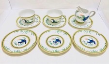 Ensemble de soucoupes à assiettes Hermes Tucan difficile à trouver du Japon