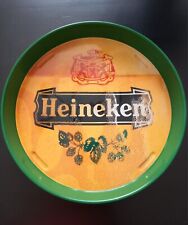 Plateau bière Heineken Beer  / Objet Publicitaire Bar Bistrot Vintage 
