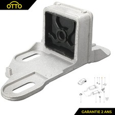 Fixation silent-bloc support