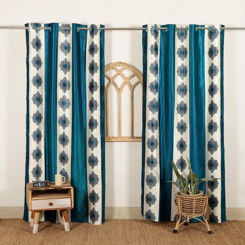 2pc lourd épais floral - Épais,