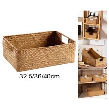 Panier de Rangement En Jonc de
