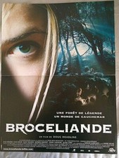 BROCELIANDE - affiche cinéma occasion, format 40 x 53 cm