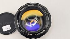 Objectif Nikon Nikkor-S Auto 1.2/55mm # Converti Ai #