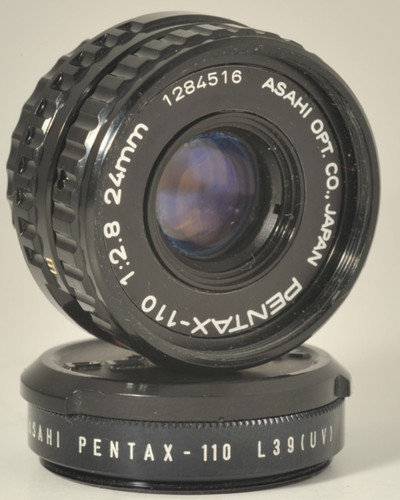 Asahi pentax 110 24mm - 24mm, f2.8