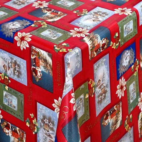 Nappe table toile cirée - table, en