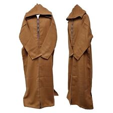 Grande Taille Marocain Hiver Laine Cachemire Blend Chameau Marron Capuche Thobe