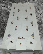 Nappe brodée faite main - faite,