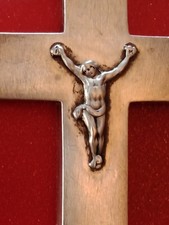 Croix  Reliquaire.En Argent 