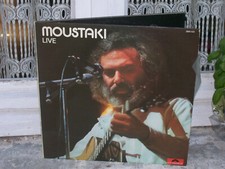 Disque Vinyl Double 33tours Moustaki Live
