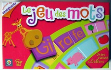 Le jeu des mots - Conçu par des enseignants - 5 à 8 ans -  OXYBUL / PLAYBAC