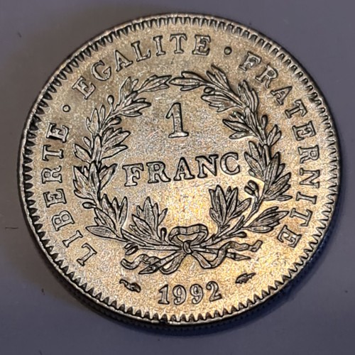 Pièce franc 1992 - pièce,