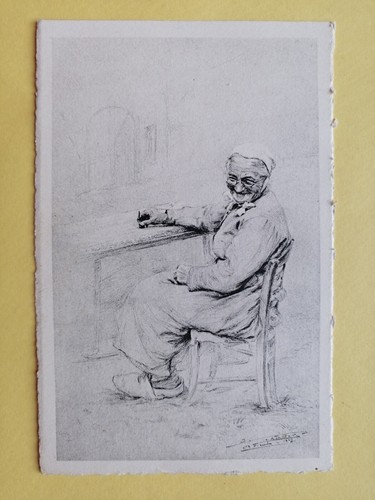 Cpa gravure dessin jean - gravure,