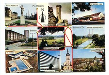 Carte multivues - Rosselle Forbach Breme d'Or Behren Spicheren Sarreguemines