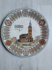 ASSIETTE VILLEROY ET BOCH Wallerfangen St Katarina Eglise Kirche