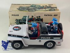 JOUET ANCIEN DAIYA JEEP POLICE