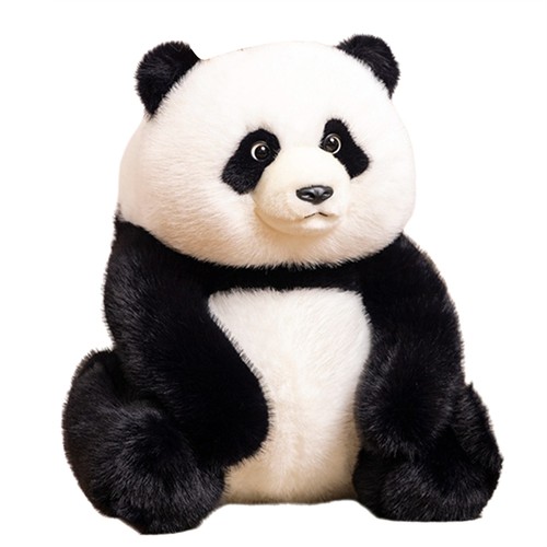 Réaliste mignon panda - et,