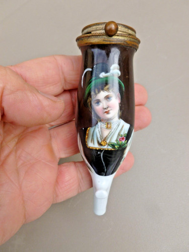 Fourneau pipe porcelaine - fourneau, en