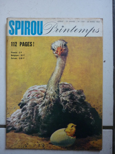 Journal spirou 1354 du - journal,