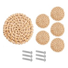 Boutons de Commode en Rotin