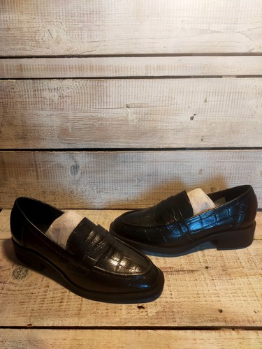 Mocassins heine cuir noir - mocassins,
