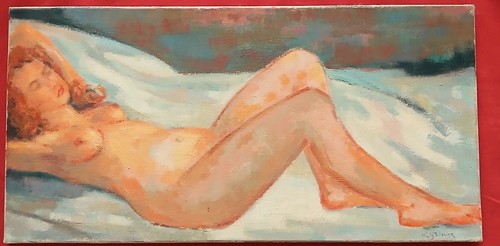 Superbe huile fauve - superbe, du