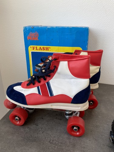 Ancienne paire patins a - ancienne,