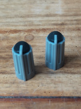 X2 BOUTONS KNOB POTENTIOMÈTRE TABLE DE MIXAGE 270 DEGRÉ noir LOT DE 2
