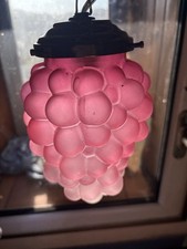 Lampe Suspension Grappe De Raisins Couleur Naturelle 
