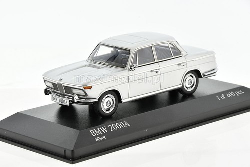Bmw 2000a silver - bmw, 1962